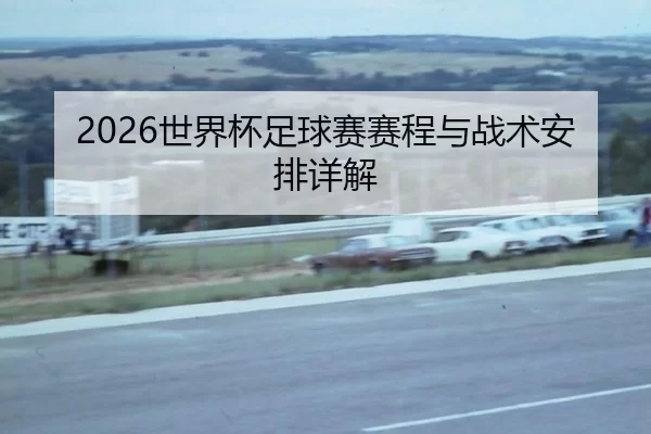 2026世界杯足球赛赛程与战术安排详解